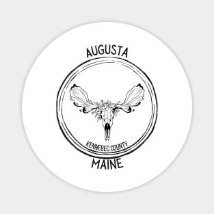 Augusta Maine Moose Magnet